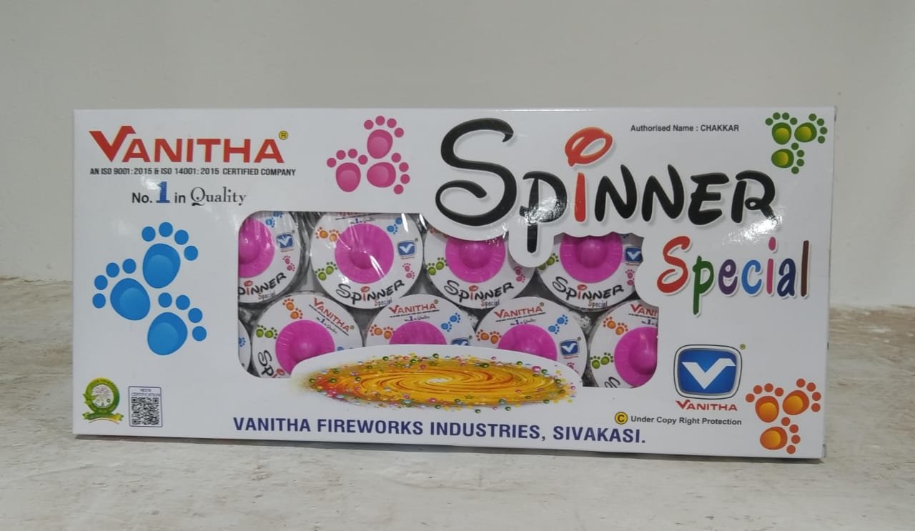 Window Spinner Mix & Colour Spinner Combo