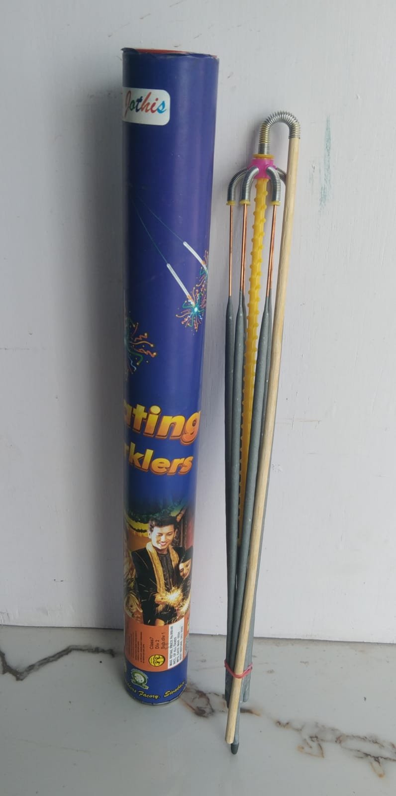 Rotating Sparklers